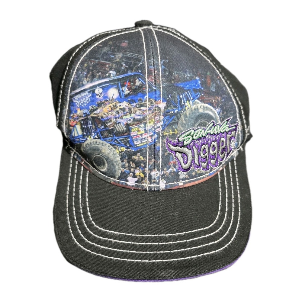 YOUTH SIZE Monster‎ Jam Hat Son-Uva Digger Monster Truck 2012 Novelty Cap